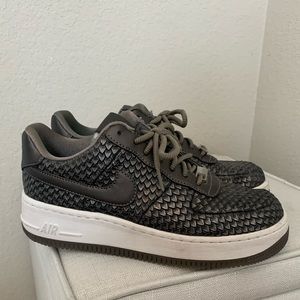 Nike Air Force 1 Upstep Anaconda Shoes